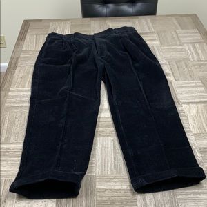 Jos A Bank Black Corduroys 40x29